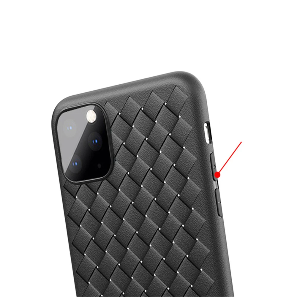 Чехол с дышащей сеткой для iPhone 11 Pro Max XS 6 6S 7 8 Plus X XR Мягкий тканевый чехол из ТПУ BV
