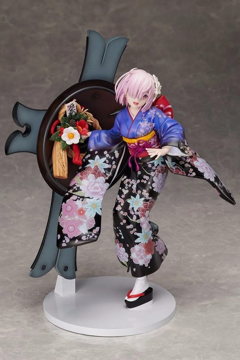 Кимоно Saber Fate Grand Order FGO Shield Mother Mash Kyrielight новогоднее Масштаб 1/4 аниме ПВХ