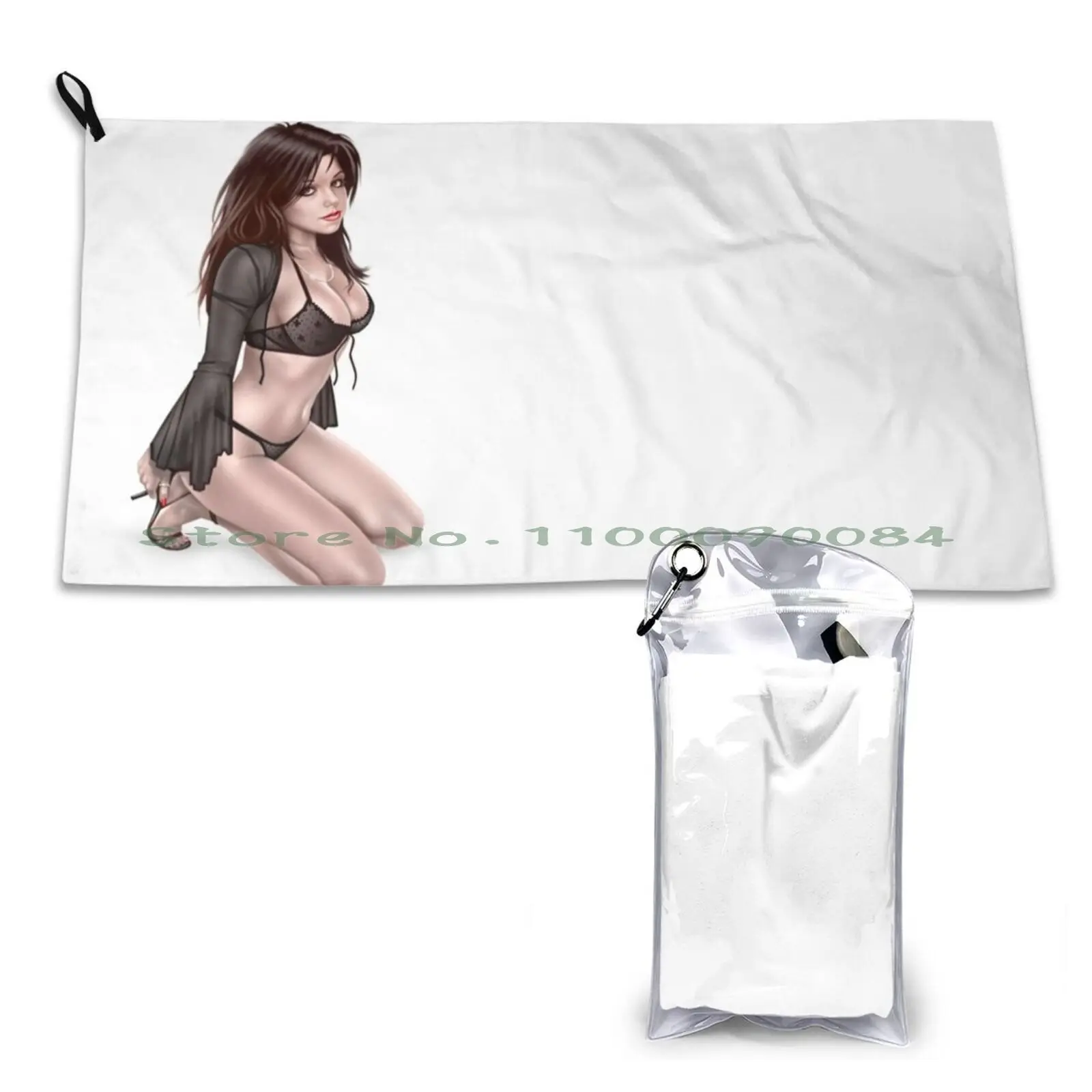 

Привлекательная прозрачная блузка с изображением девушки в красивом стиле, быстросохнущее полотенце для спортзала, портативное банное полотенце для спорта, американский патруль, ретро, США, граница