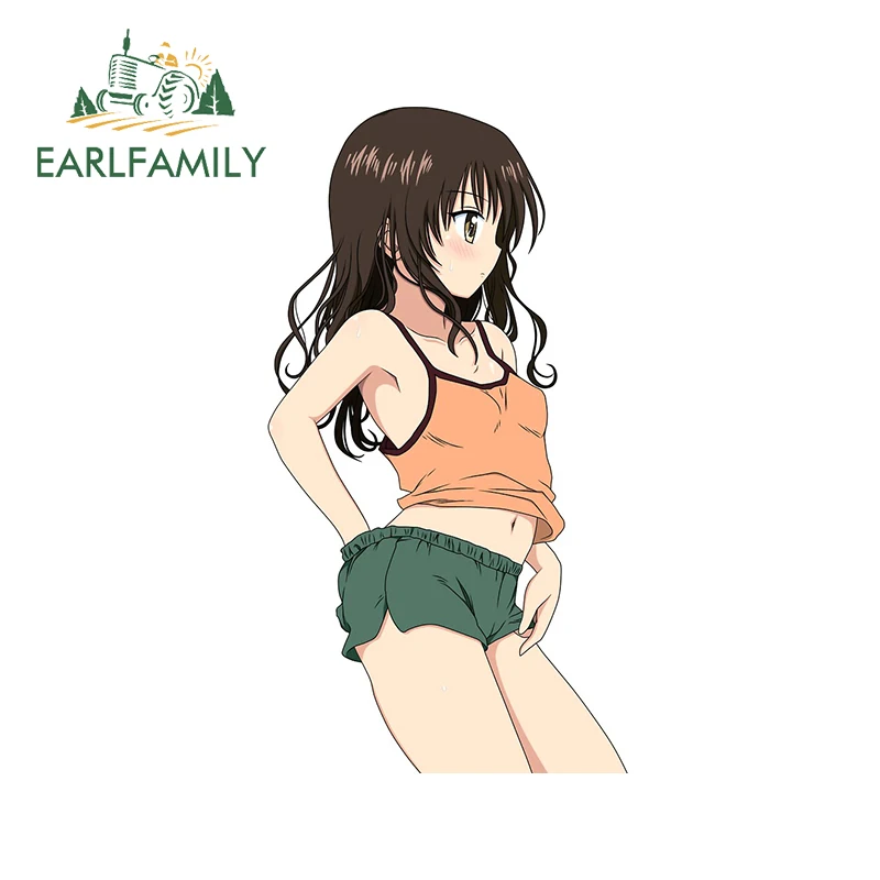 Виниловая наклейка EARLFAMILY 13 см х 7 3 для Микан Юки To Love Ru мотоциклетная доска