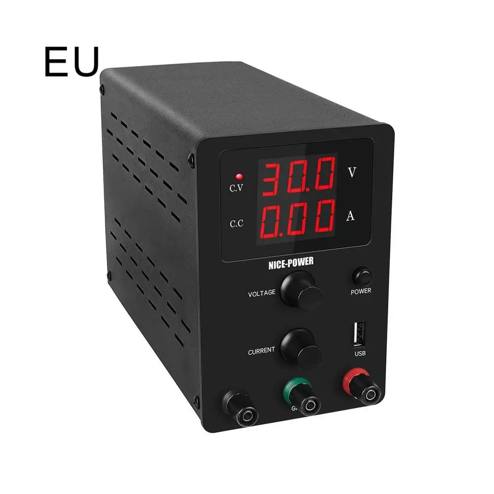 USB DC Laboratory 30V10A Регулируемый лабораторный источник питания регулируемый