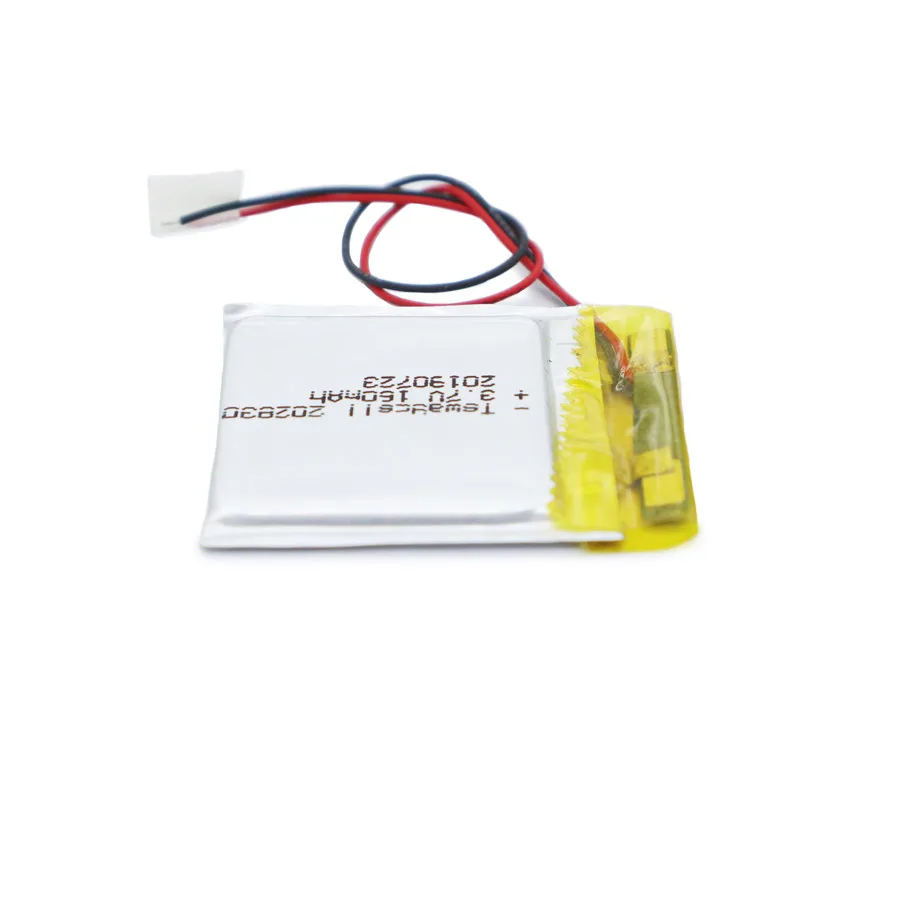 Литий полимерный аккумулятор малой емкости для наушников bluetooth толщина 2 мм * 28 30