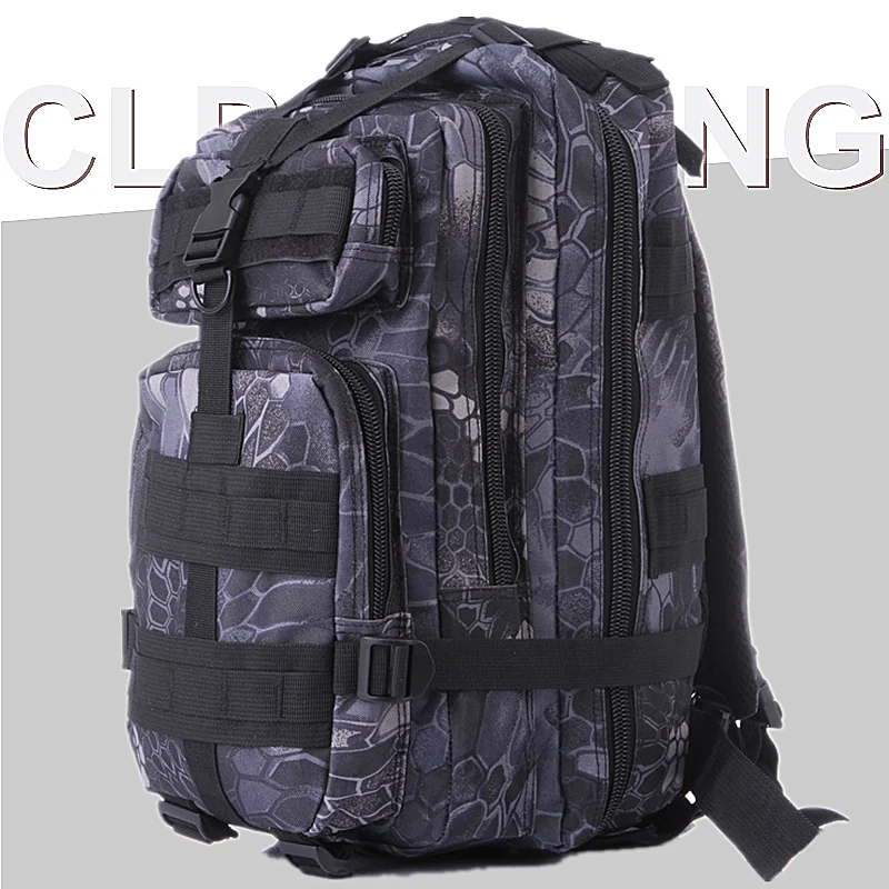 

Outdoor Sport Camouflage Camping Hiking Climbing Pack Tactical Rucksack City Attack Army Fan Climbing Bag Backpack For Men