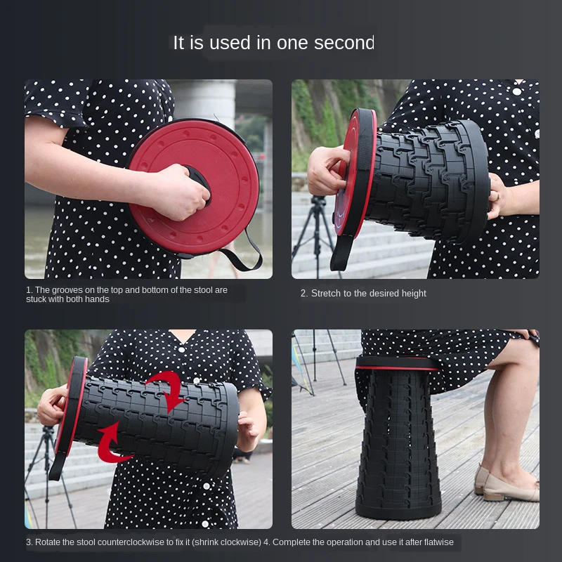 Online Geri çekilebilir Tabure Katlanır Sandalye Açık Taşınabilir Tabure Salonu Katlanır Sandalye Kamp Taburesi Uygun Balıkçılık Sandalye Katlanabilir