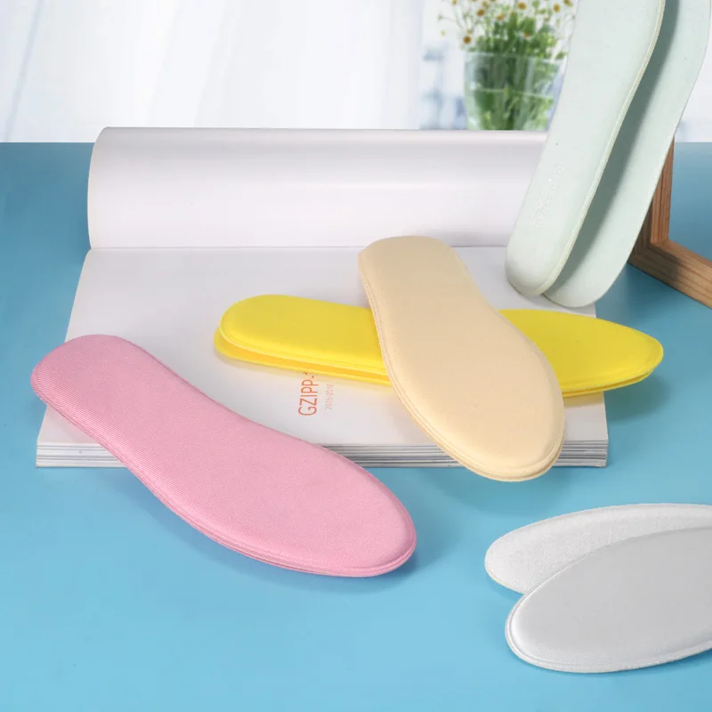 Memory Foam Insoles For Shoes Men Women Sweat Shock Absorption Breathable Sports Insoles Shoe Pad Inserts Cushion Accessories