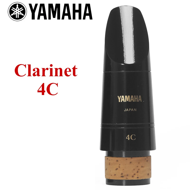 YAMAHA жесткий резиновый мундштук сопрано альт тенор саксофон кларнет мундштук - Цвет: Clarinet 4C
