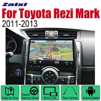 zaixi android car radio stereo gps navigation for toyota rezi mark 20112013 bluetooth wifi 2din car radio stereo multimedia