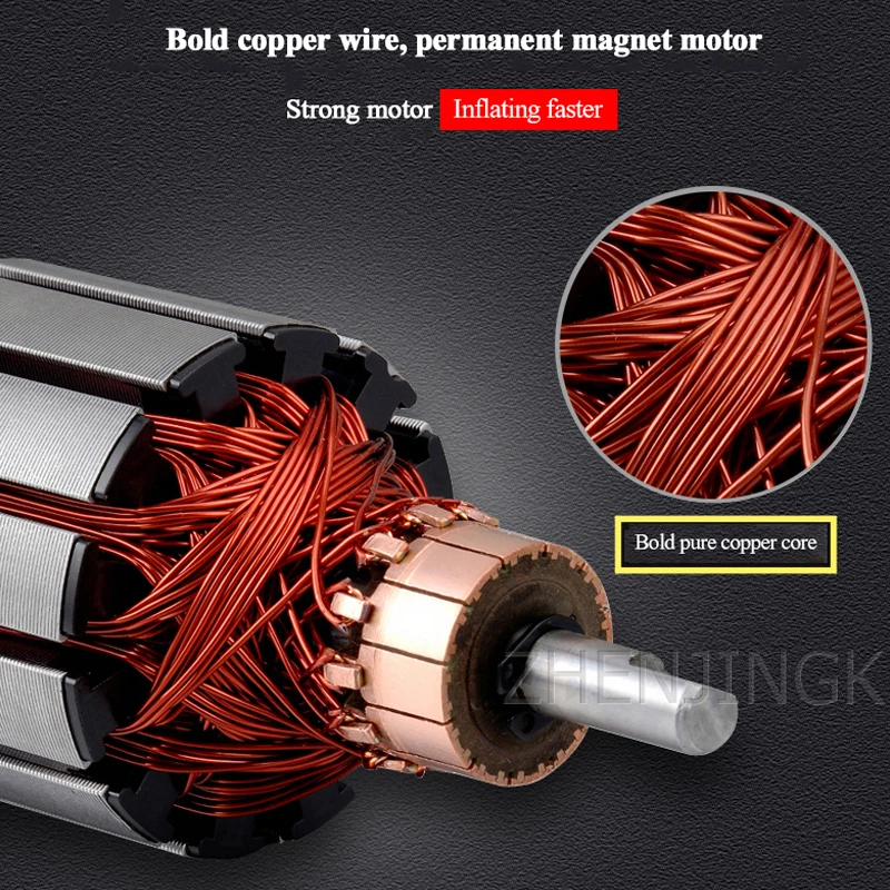 

220v Electric Inflator High Pressure Double Cylinder Household Car Inflator Car Tire Refill Bicycle Inflator Inflatable Tool New