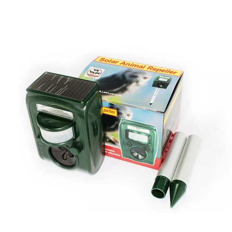 

Outdoor animal mosquito repellent solar super light dog with motion sensor, cat, rabbit and raccoon with light