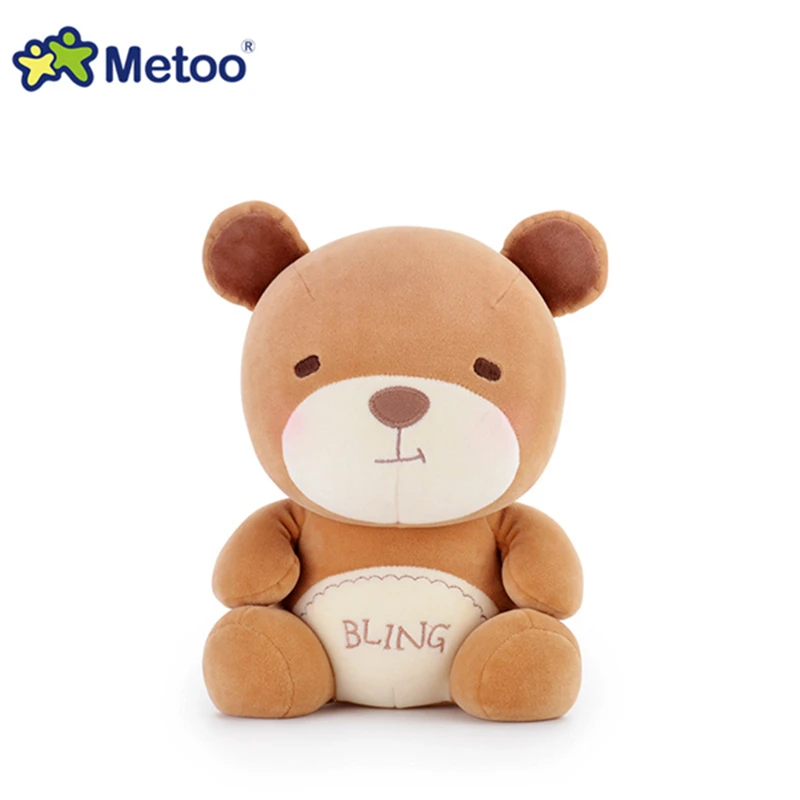 19 см милый Кролик Metoo плюшевая игрушка чучела кукла панда Медведь лев мультфильм