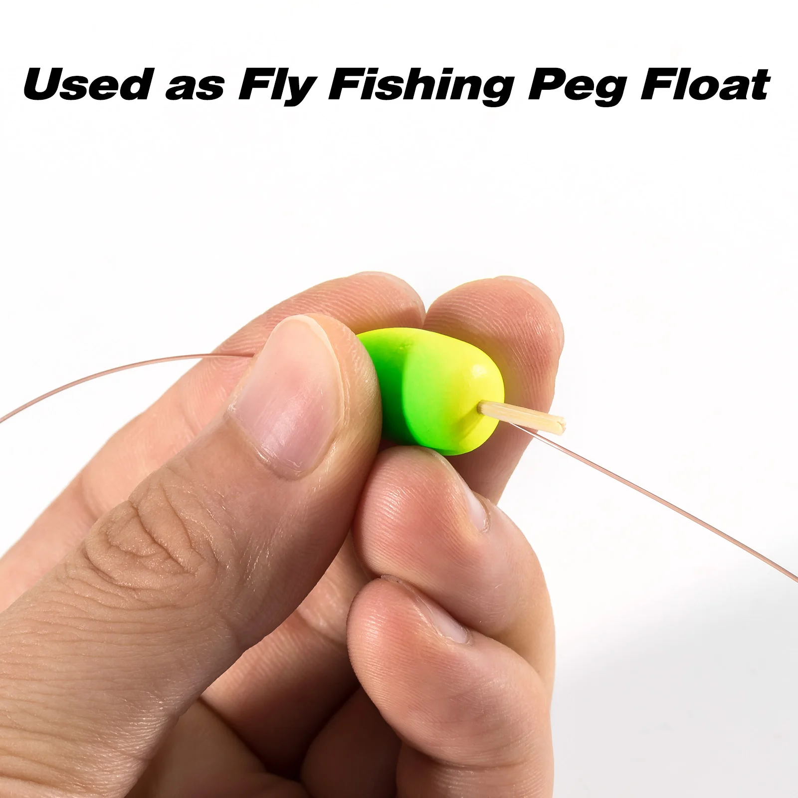 30pcs Fishing Foam Float Bobber Buoys Saltwater for Fly Fishing Pompano Bottom Rigs Strike Indicator Trout Catfish Walleye Rig