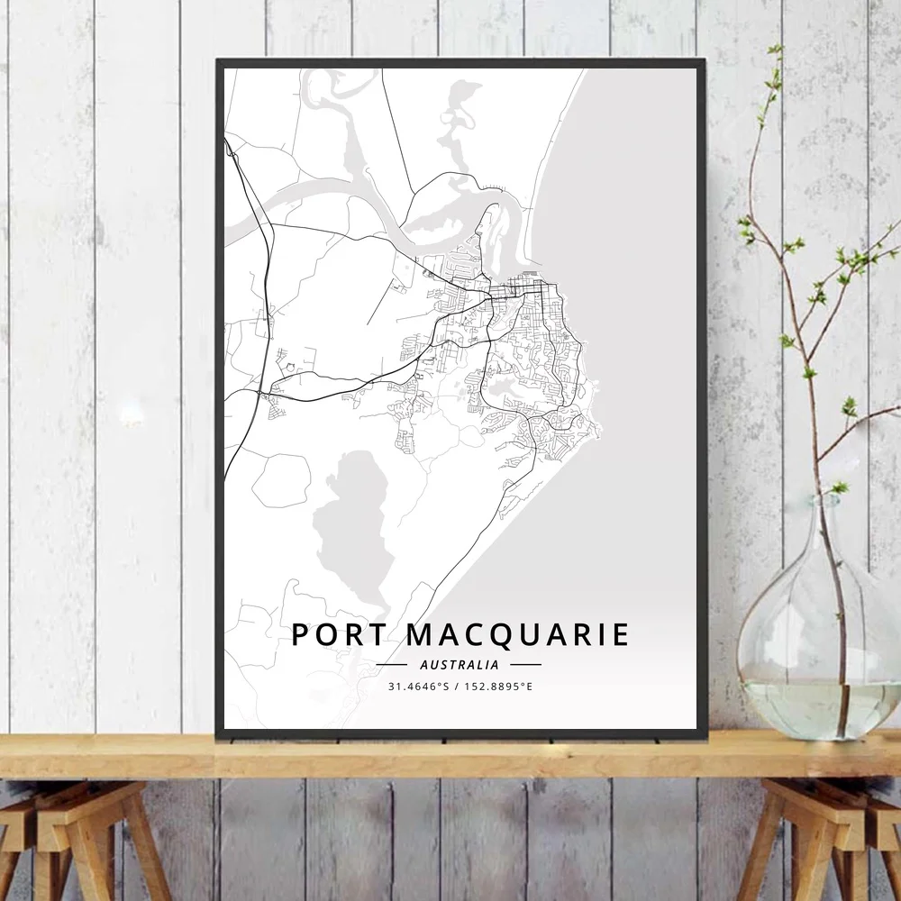 Мельбурн милдура Ньюкасл Нора порт Перт макури карта австралийского города