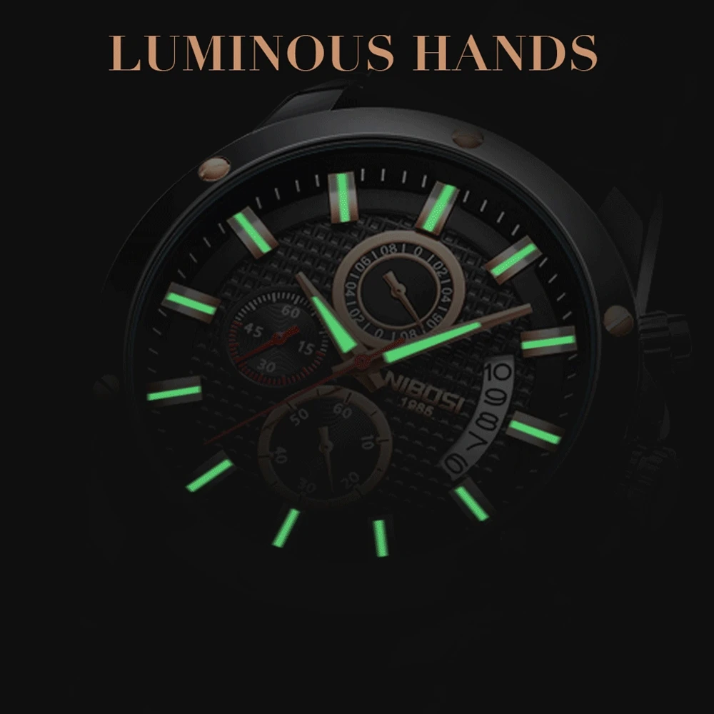 Мужские кварцевые часы с хронографом силиконовым ремешком|Кварцевые мужские