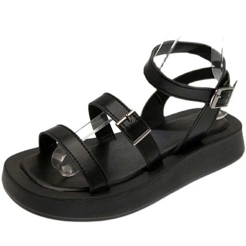 

Clogs Wedge 2021 Summer Muffins shoe Luxury Sandals Comfort Shoes for Women Clear Heels Suit Female Beige Med Platform Flat Fash