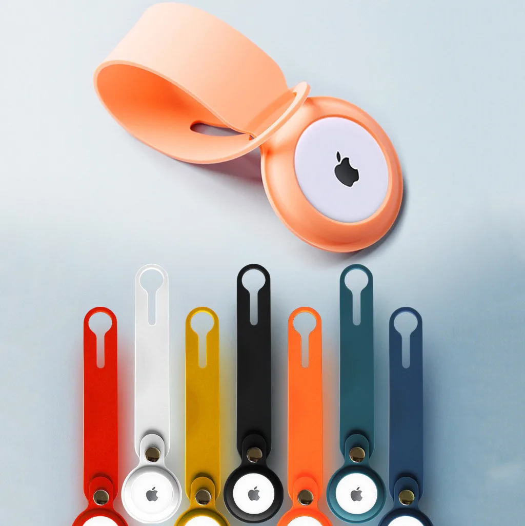 Новинка защитный чехол для Apple Airtag из жидкого силикона Iphone с защитой от потери