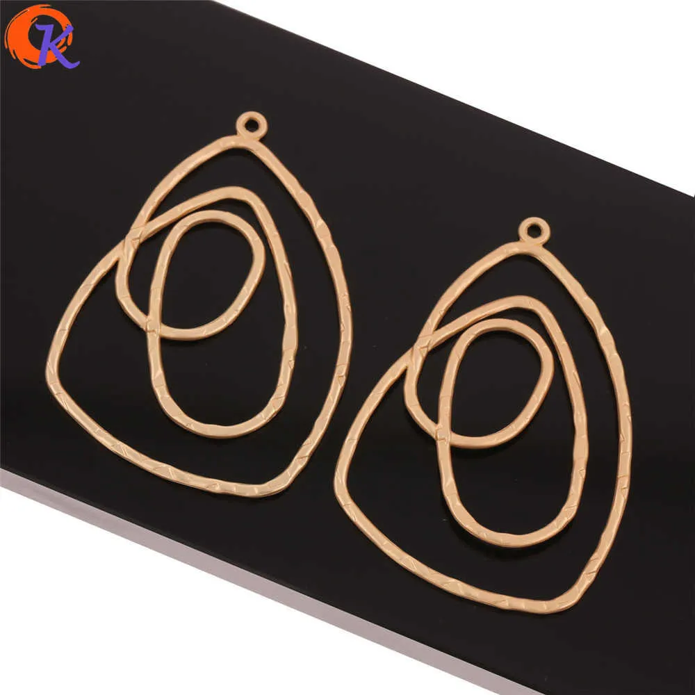 

Cordial Design 50Pcs 41*60MM Jewelry Accessories/Earring Making/Irregular Shape/Zinc Alloy/DIY Parts/Hand Made/Earring Findings