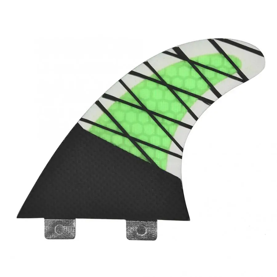 Surfing Board Fins Thruster FRP + Carbon Fiber FCS Single Head Surfboard Fin Tri Set (G5 Size) | Спорт и развлечения