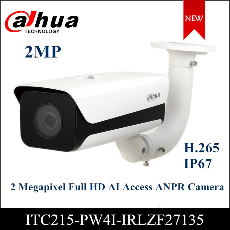 Dahua 2-мегапиксельная камера с разрешением Full HD AI и поддержкой ANPR поддержка памяти