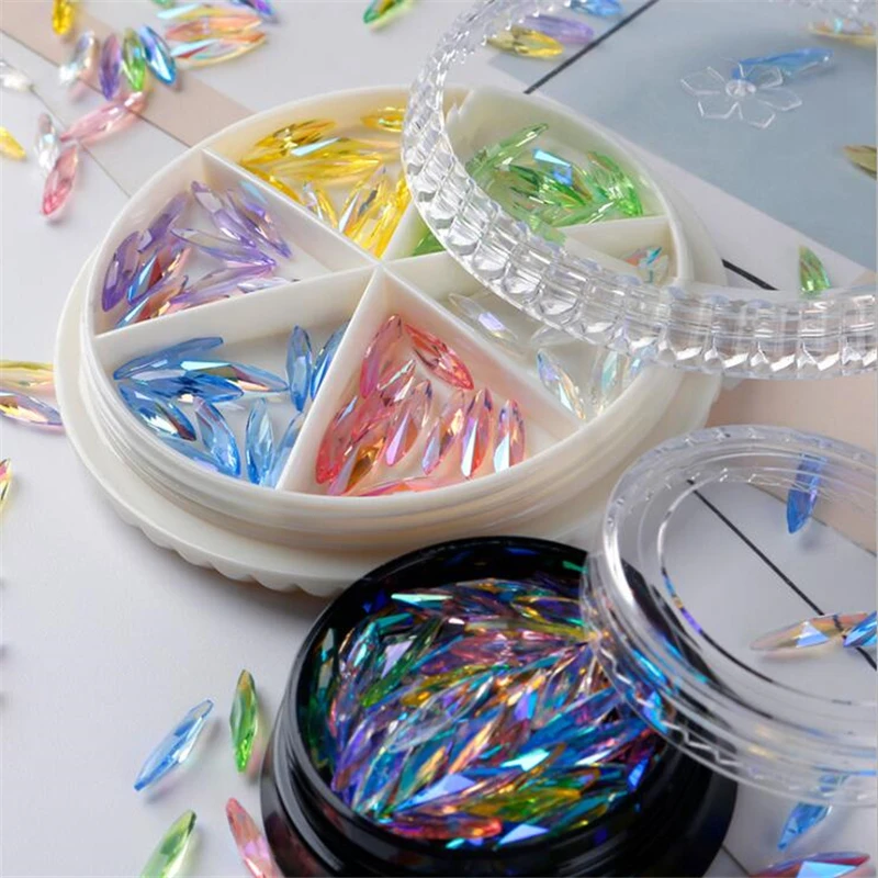 

Новинка 100, оригинальные полимерные конские глаза для ногтей, искусственное украшение для самостоятельного маникюра, аксессуары для ювелир...