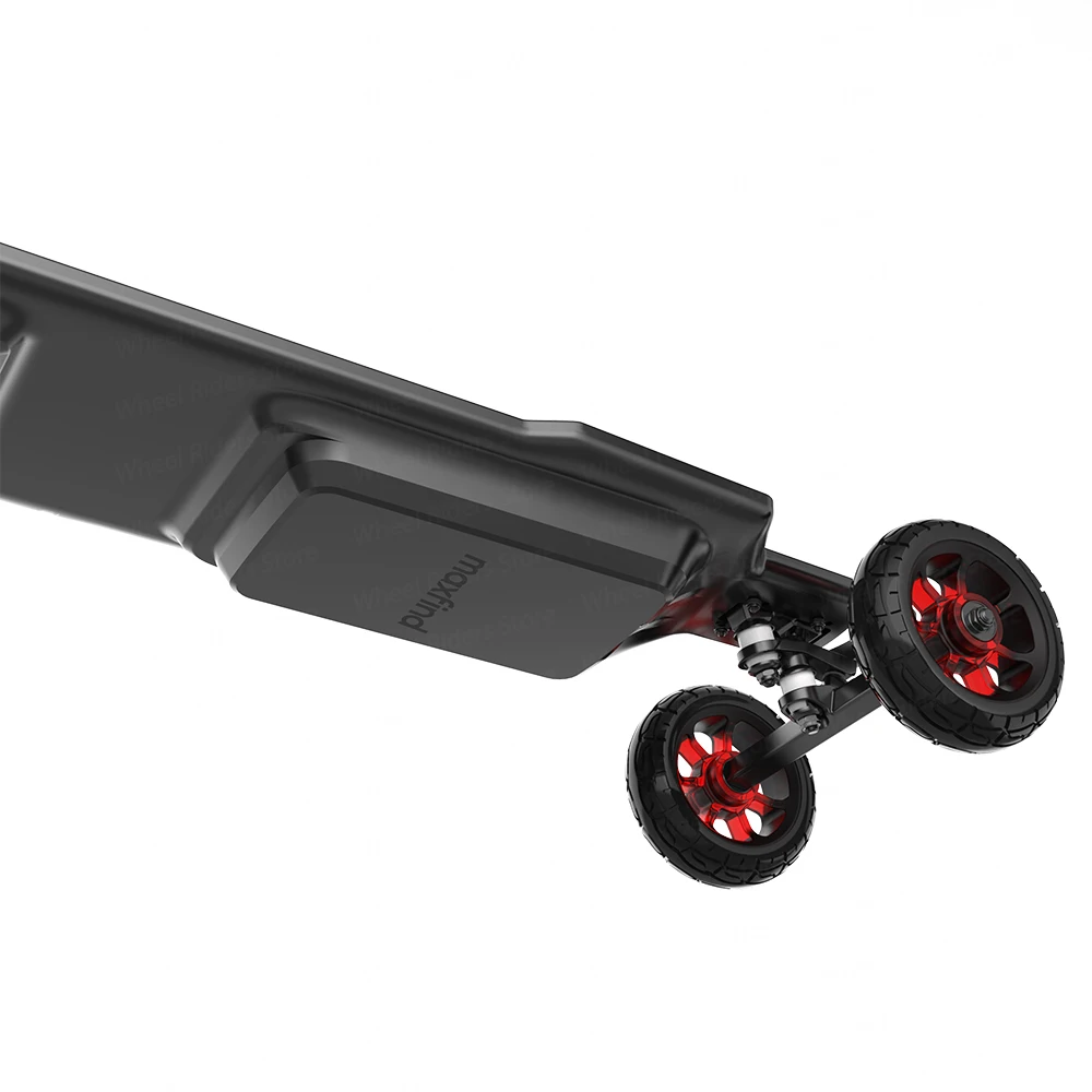 Электрический скейтборд MAXFIND FF AT 1500Wx2 лонгборд 45 км/ч 27 км 376wh 1500 Вт * 2 12 5 кг 97 см
