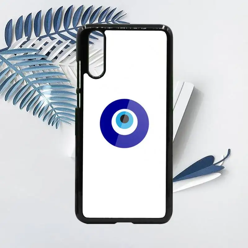 

Evil Eye Illustrations aesthetics Phone Case PC For Samsung galaxy S note 8 9 20 10 e lite2019 plus pro ultra
