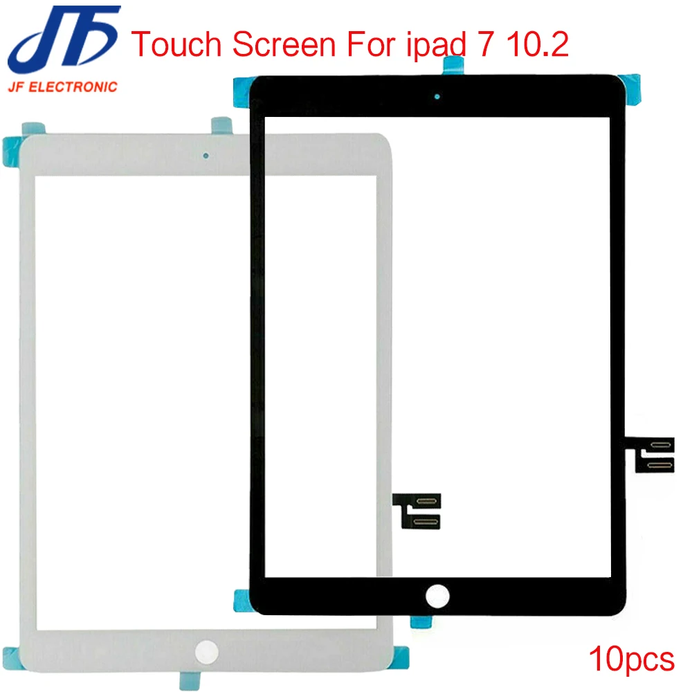 10 шт. сменный сенсорный экран для iPad 7 го поколения 2019 2 A9197 A2198 A2200 дигитайзер