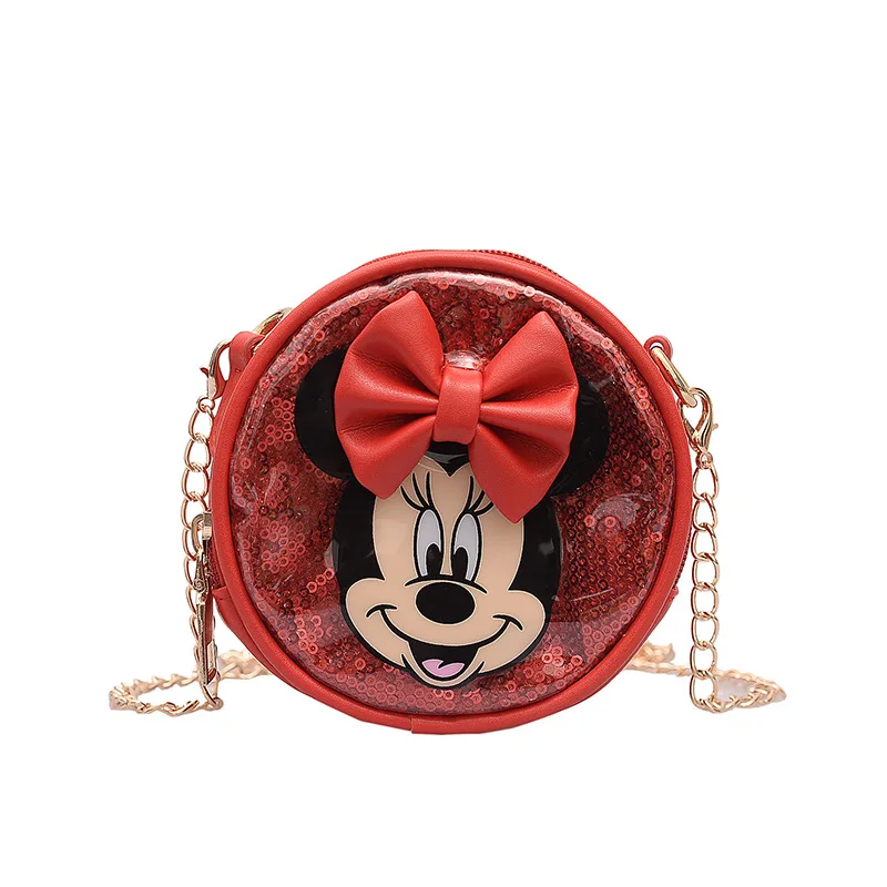 

Disney new girl Mickey fashion one-shoulder chain lipstick bag messenger bag coin purse out street accessory bag