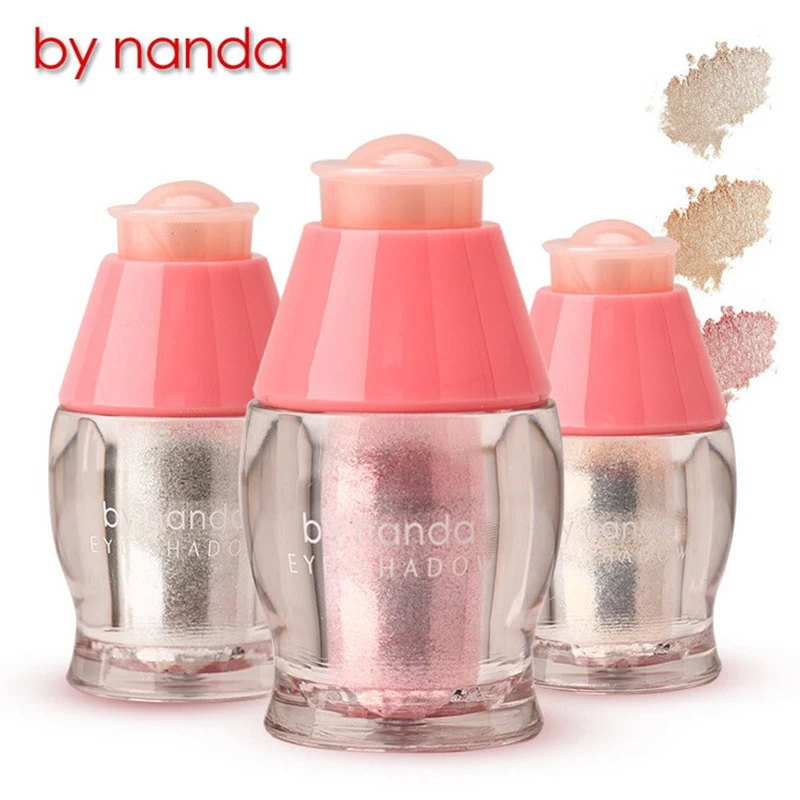 Тени для век с кристаллами 3 цвета блестящий Макияж лица хайлайтер свободный