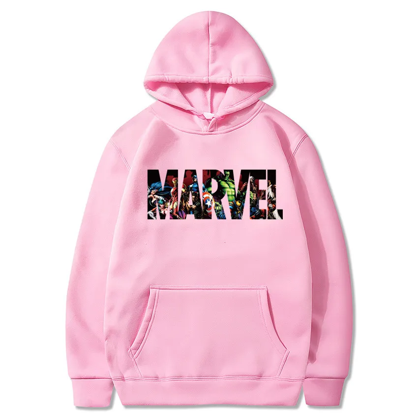 2019 осенне зимние Брендовые мужские толстовки высокого качества MARVEL с буквенным