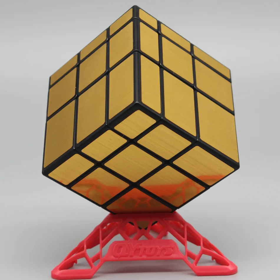 Зеркало Qiyi Кубик Рубика 3x3 Speed Cube 3x3x3 Magic Головоломка Развивающие игрушки Для детей