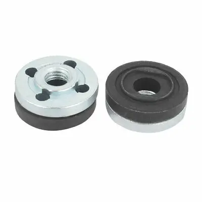 

2 Pair Round Clamp Inner Outer Nuts Flange Fixing for Makita 9523 Angle Grinder
