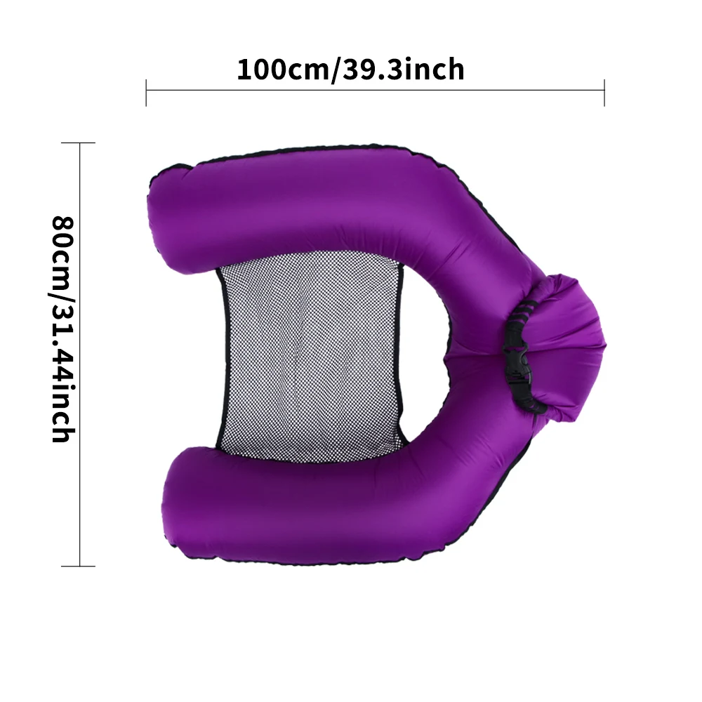 

Summer Inflatable Foldable Floating Row Swimming Pool Water Hammock Air Mattresses Bed Beach Water Sports Lounger Chair