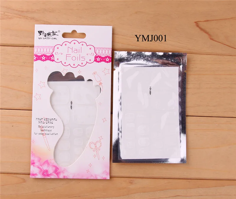 Наклейки для ногтей 22 наконечника полное покрытие водостойкие нетоксичные ногти