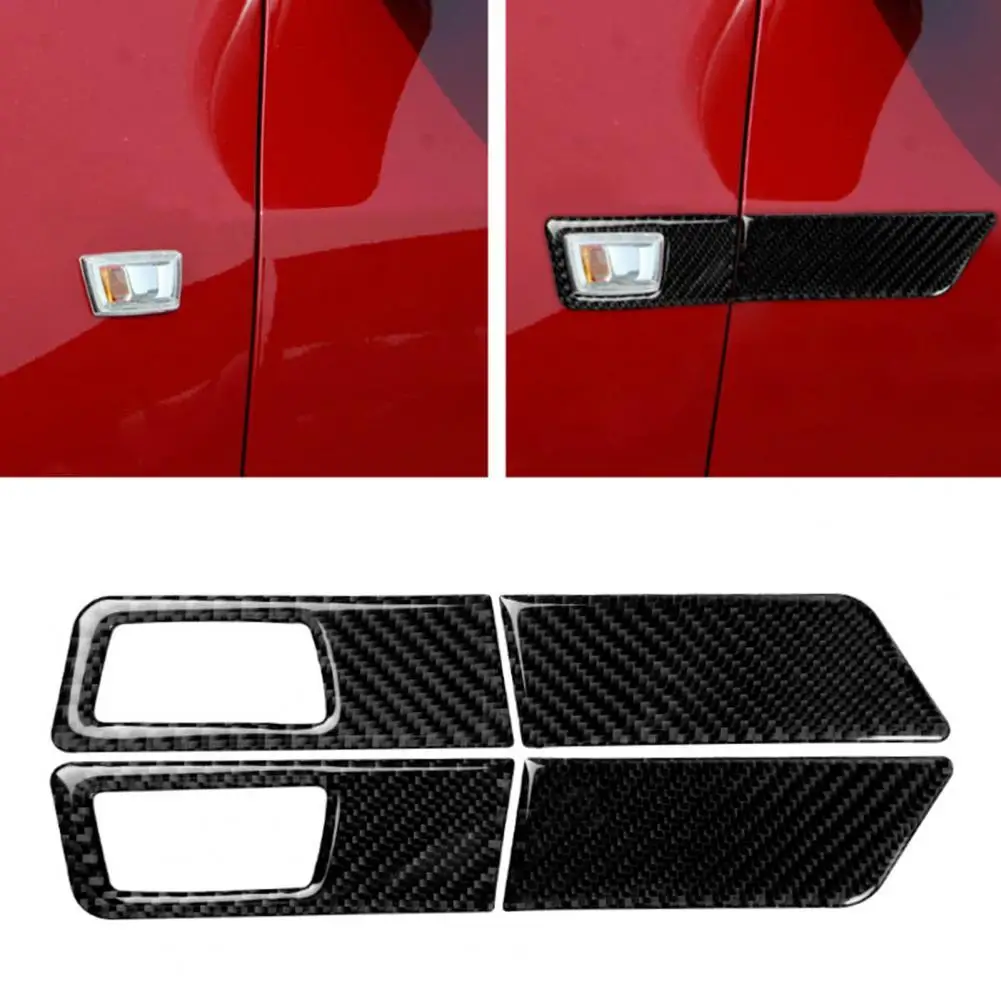 

4Pcs Car Side Signal Turn Lamp Covers Turning Light Stickers for Cruze 2009-2015 Exterior Accessories Car Stickers