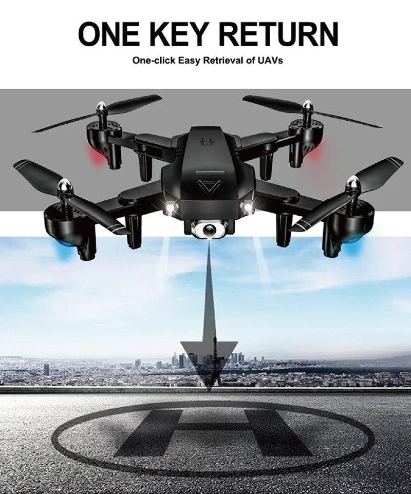 

L103 Rc Drone Quadcopter 4k HD Wide Angle Camera WiFi FPV Drone Dual Camera Aerial Photography Plane Optical Flow Dual Camera