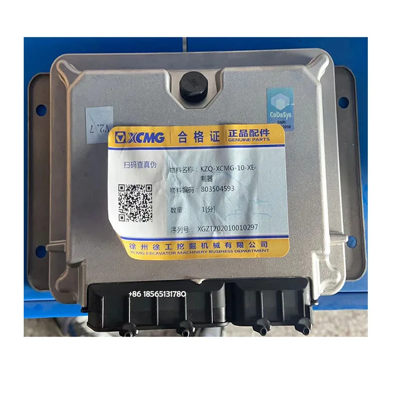 

Free Shipping ! Original New XCMG XE470 Main Controller 803504593 KZQ-XCMG-10-XE470 for XUGONG Excavator Control Unit