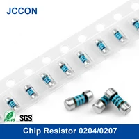 50pcs cylindrical resistor chip 0204 0207 color ring smd resistor 1r 2r 4 7r 10r 15r 22r 27r 47r 100r 220r 680r 1m
