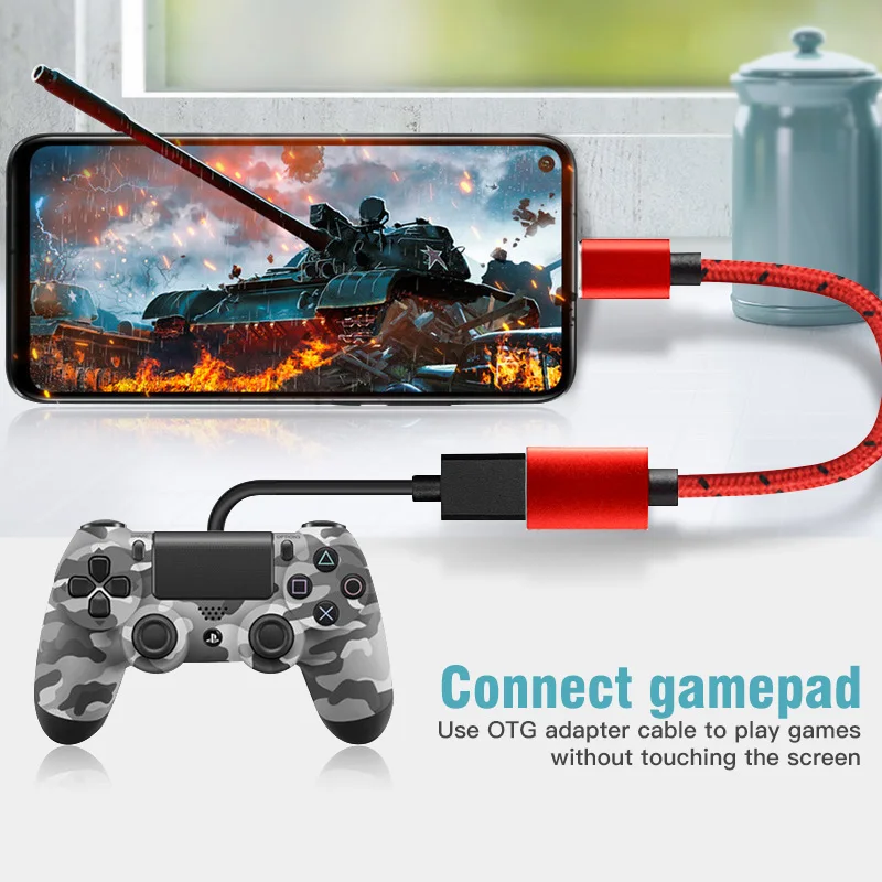 fonken otg type c cable 15cm usb3 1 otg adapter usb to usb3 0 connector for xiaomi samsung mobile phone usbc accessories free global shipping