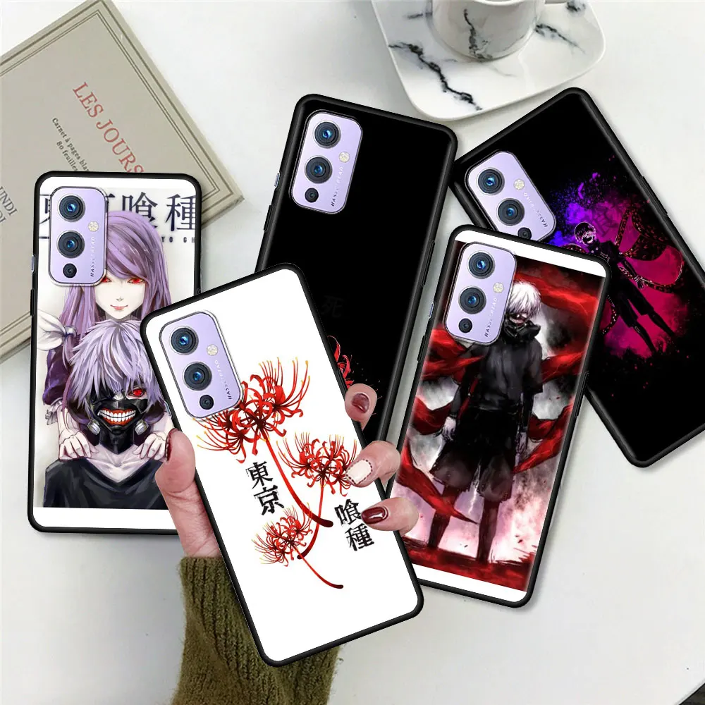 

Tokyo Ghoul Phone Case For OnePlus 7 7T 8 8T 9 Pro 9R Nord N10 N100 N200 2 5G Silicone Back Cover Fundas Coque