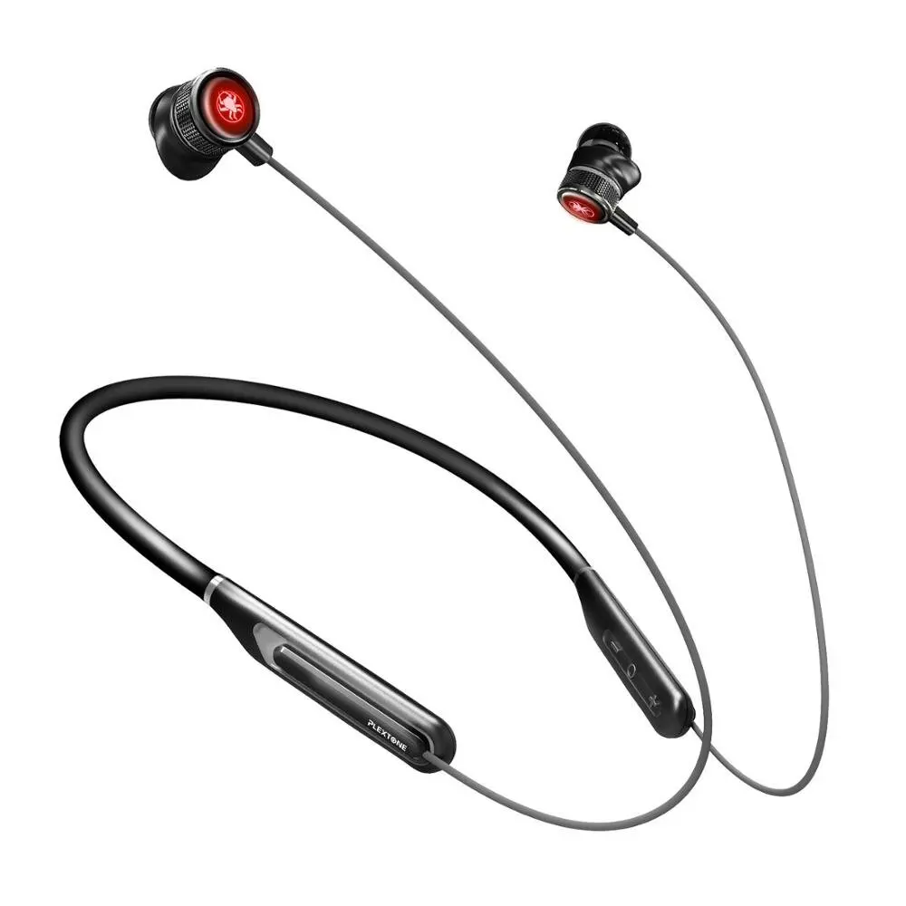 

Neckband bluetooth Earphone Virtual 7.1 Stereo 3D Game Sound 65MS Low-Latency Earbuds 110mAh In-ear Sports Gaming Headset