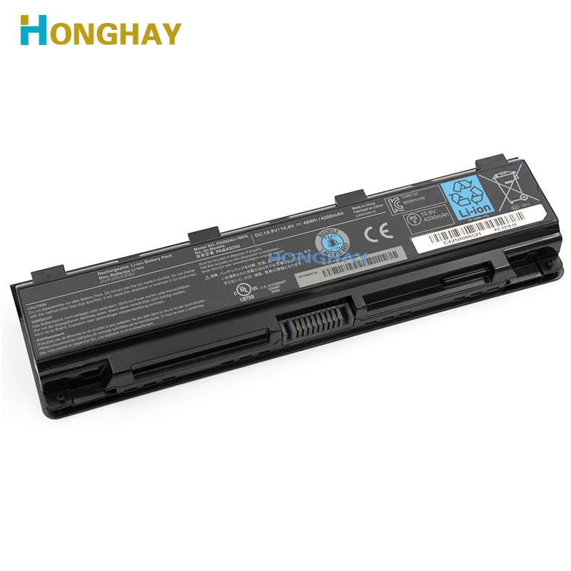 Bateria para Toshiba Satellite C800 C850 C870 L800 L830 L855 L870 Pa5025u1brs Pa5024u Pa5024u-1brs Pabas260 Original Honghay-pa5024u