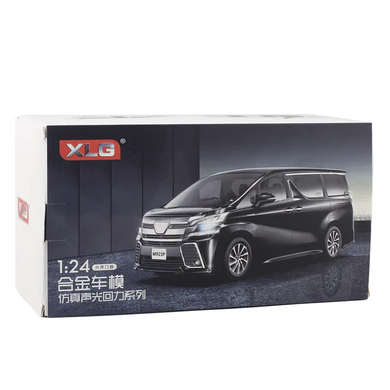 

1:24 Toyota Alphard MPV Car Model Alloy Car Die Cast Toy Car Model Pull Back Children's Toy Collectibles