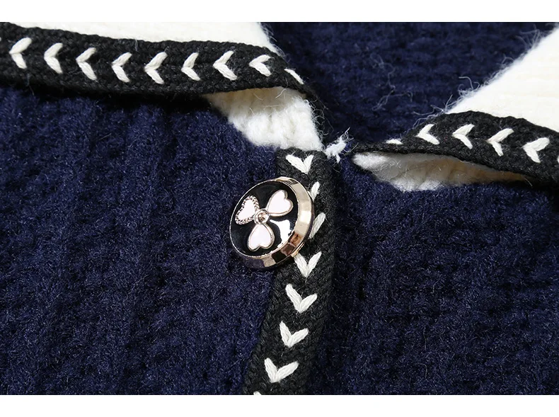 

ZCSMLL Turn-down Collar Women Knitted Sweater Women 2021 New Autumn Winter Loose Big Size Korean Fashion Female Pullover Tide