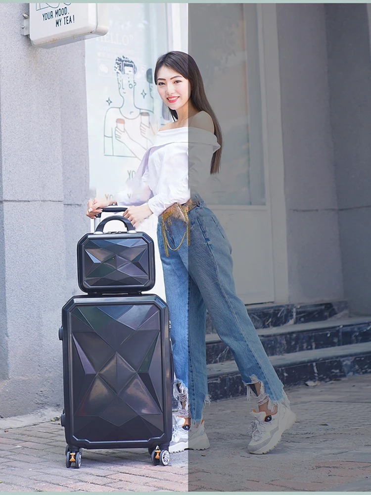 

Travel Suitcase 20"Boarding Case22"24"26"28" Luggage Suitcase High-Capacity Trolley Case Password Suitcase Suit Travel Suitcases