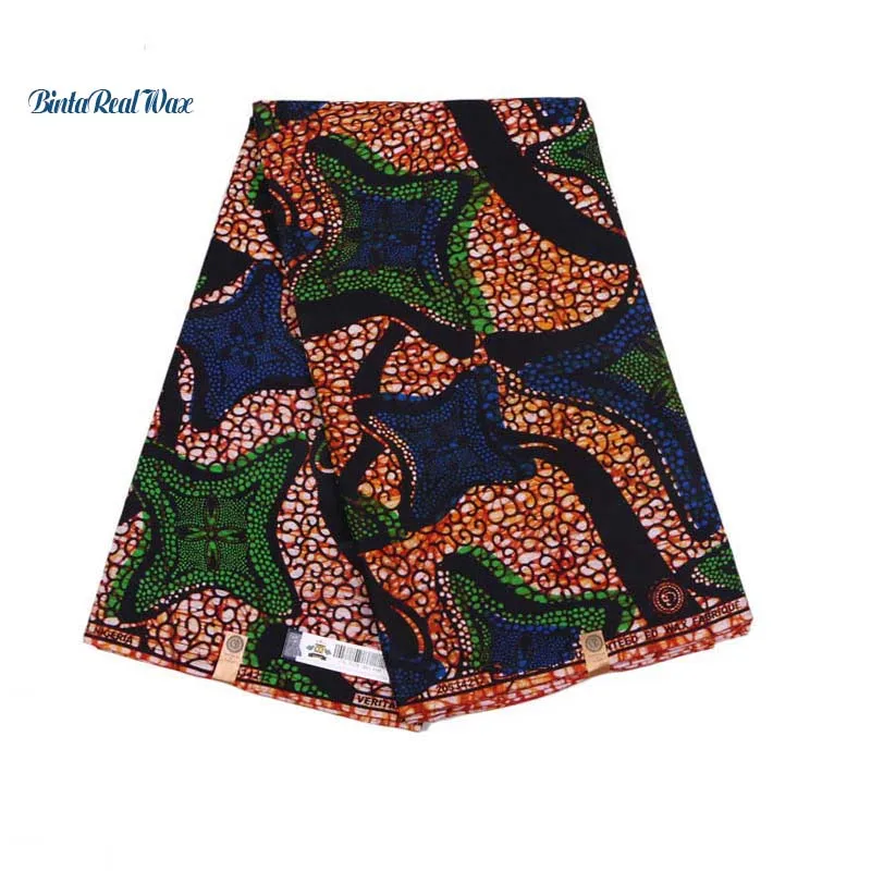 Хорошее качество настоящая африканская ткань Настоящая Африканская с восковой