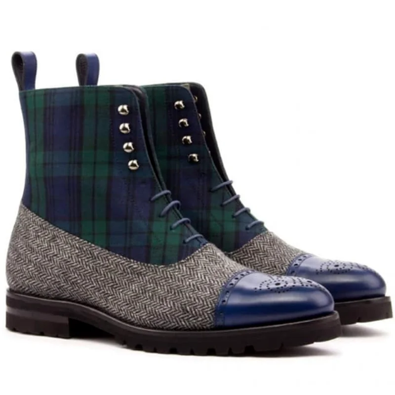 Новые модные мужские повседневные ботинки мартинсы из искусственной кожи в