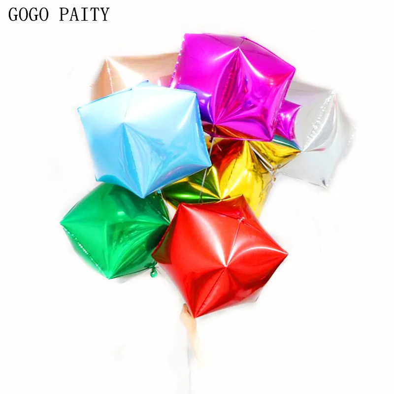 GOGO paity Новый 24 дюймов монохромный стерео площади шестисторонняя алюминиевые