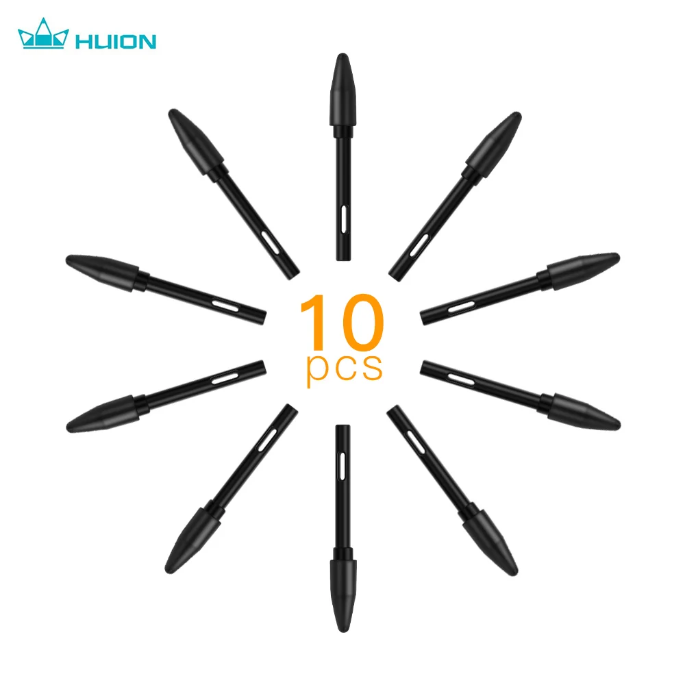 Сменные наконечники для пера Huion PN05 10 шт. совместимые со стилусом графического