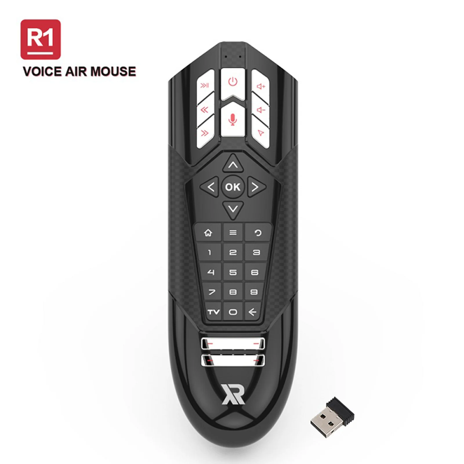 Wechip R1 2 4G Беспроводной воздуха Мышь w/ USB Приемник 6 осевой пульт дистанционного