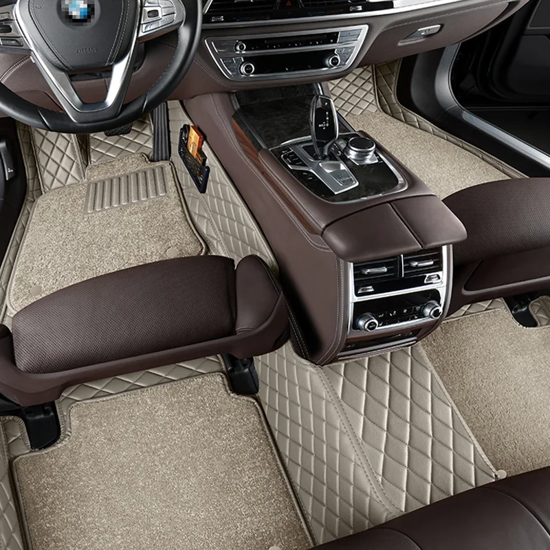 

car floor mat For mitsubishi lancer x outlander xl l200 pajero 4 soprt montero eclipse cross colt rugs carpet accessories